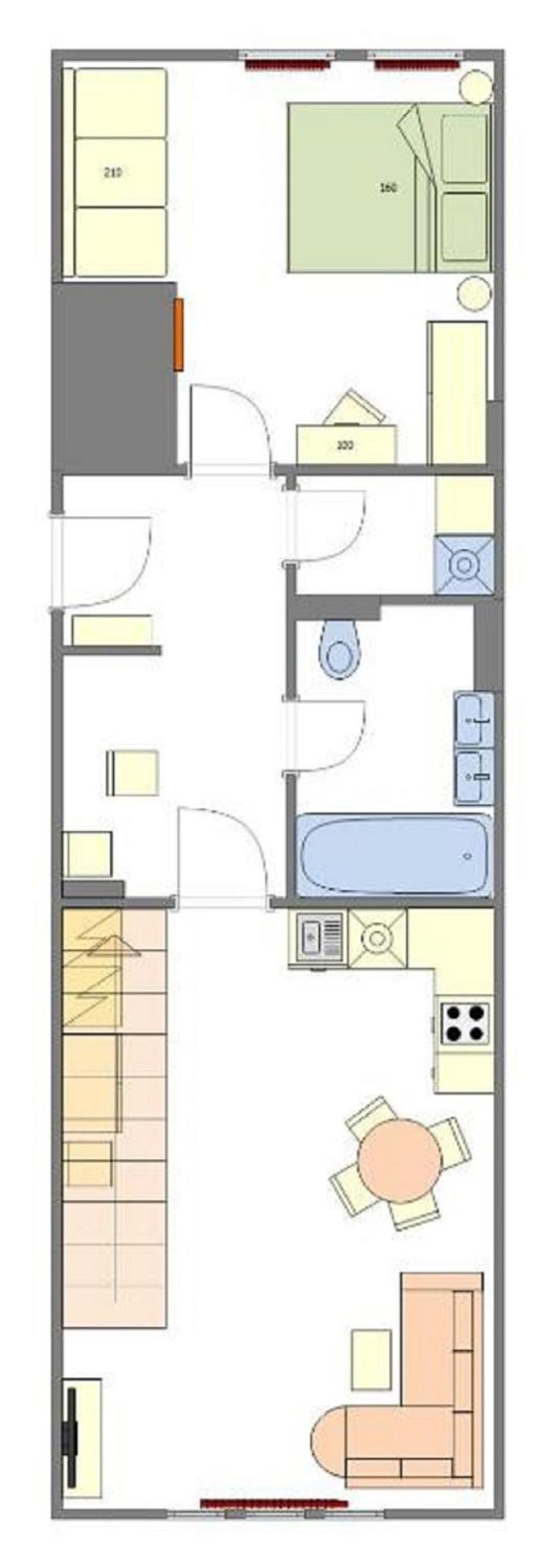 Quite Loft With Balcony And 3 Air Conditioners Prague Exterior photo